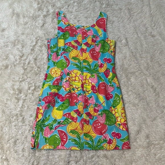 Lilly Pulitzer Multicolor Fruit Print Dress - Picture 3 of 7